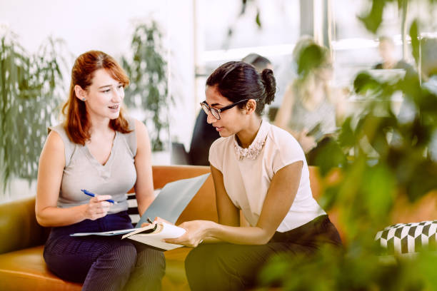istock Business people having a meeting 1301841207
