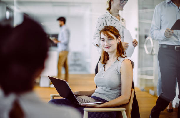 istock Business people having a meeting 1301841576