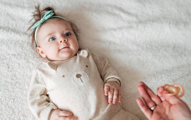 istock Cute baby girl 1301854180
