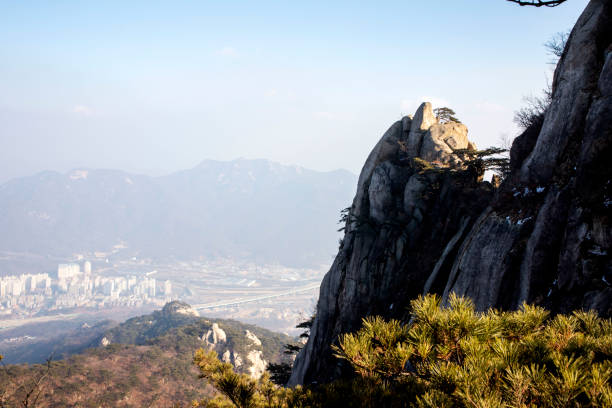 istock The peak of Mt. Dobongsan 1301858062