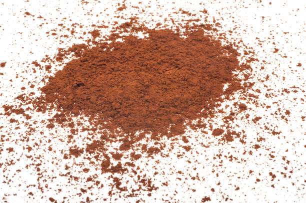 istock Cocoa powder isolated on a white background 1301860697
