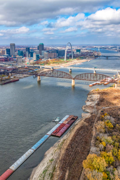 istock St. Louis on the Mississippi River 1301861566