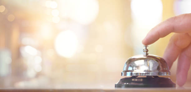 istock Bell for call of service 1301864067