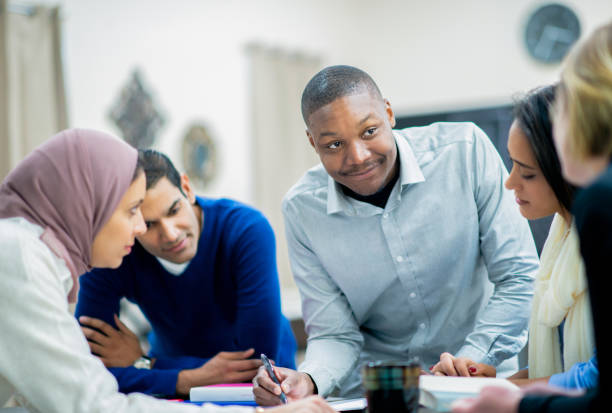 istock Working together on a business plan 1301871258
