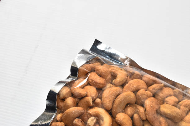 istock Cashew nut isolated on white background 1301899999