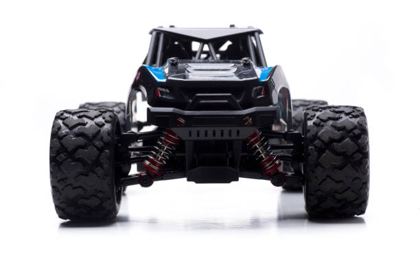 a remote control monster truck stock photo