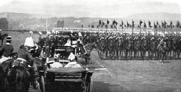 istock Kaiser Wilhelm II parade on the Cannstatter Wasen, Stuttgart, 1899 1301907495