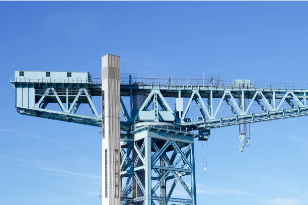 istock Shipbuilding titan crane in Clydebank Glasgow Scotland 1301908769