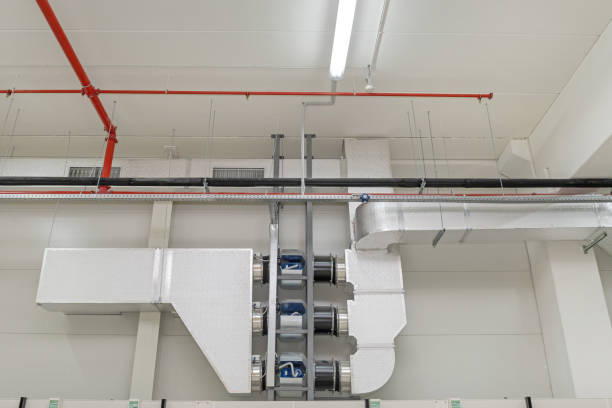 istock Hvac in Factory 1301909797