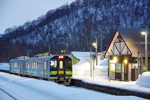 industrial freight train