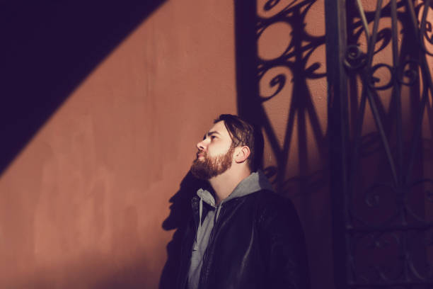 istock portrait of a handsome man dressed in leather jacket 1301919943