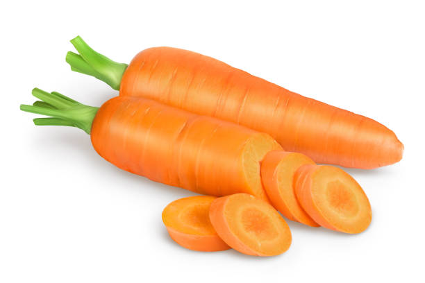 istock Carrot isolated on white background with clipping path and full depth of field 1301926861