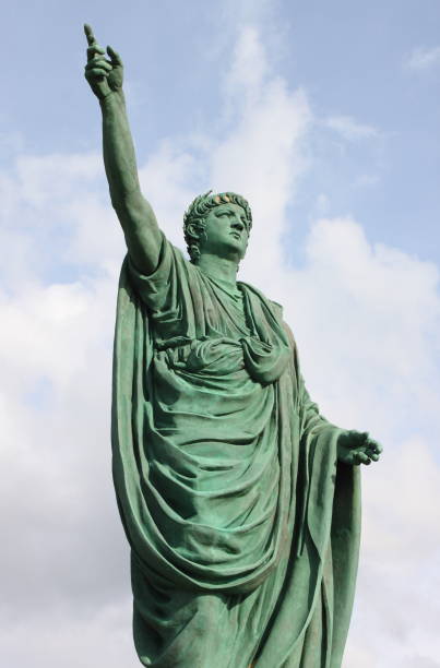 istock Statue of Neron in Anzio 1301930421