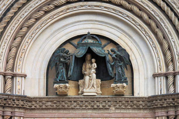 istock Facade of Orvieto cathedral 1301931094
