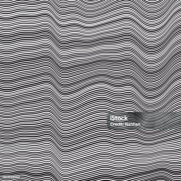 Wavy Pattern Regular Wavy Pattern Stock Illustration - Download Image Now - Abstract ...