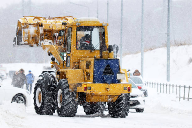 istock Snowy weather in winter city 1301941509