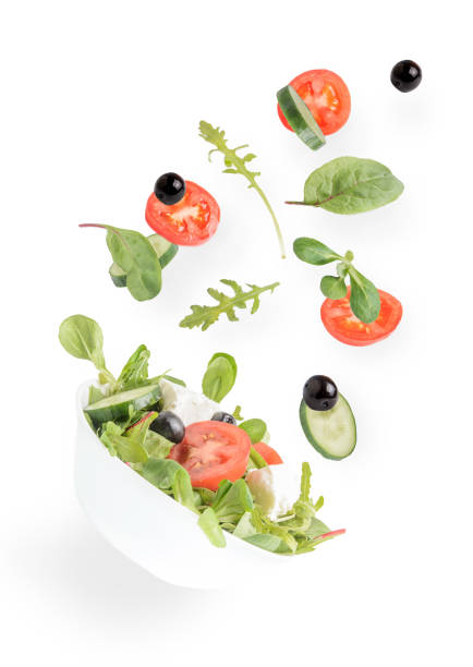 istock A light spring salad of fresh vegetables. 1301942301