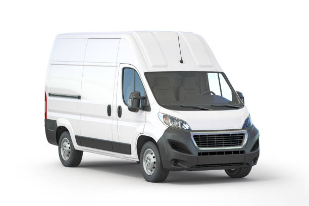 istock White commercial delivery van isolated on white 1301959148