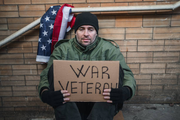 istock War veteran begging on the street 1301961789