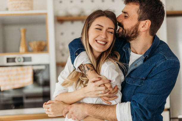 istock Couple at home 1301962916