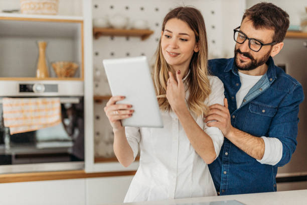 istock Couple at home 1301962953