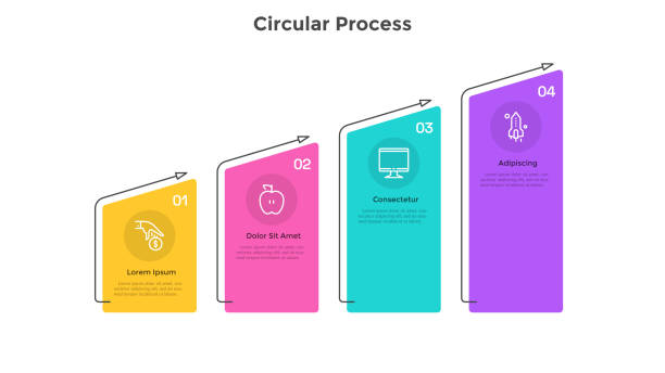 Infographic Rising Numbers Creative 18,100+ Ascending Infographic Stock Illustrations, Royalty-Free Vector ...