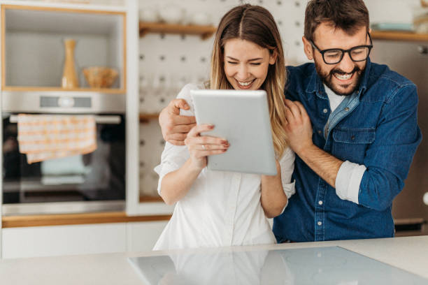 istock Couple at home 1301963669