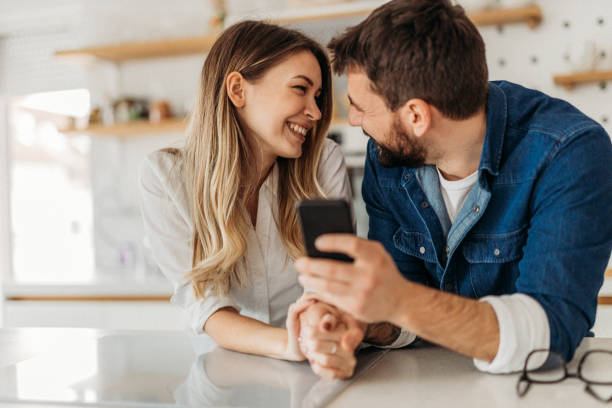 istock Couple at home 1301963772