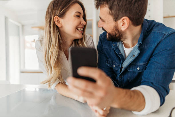 istock Couple at home 1301963870