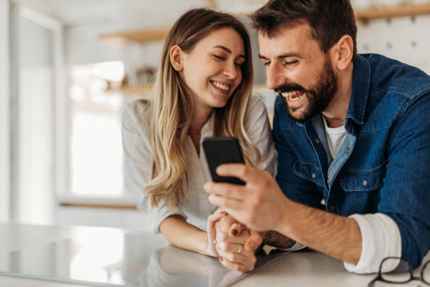 istock Couple at home 1301963881