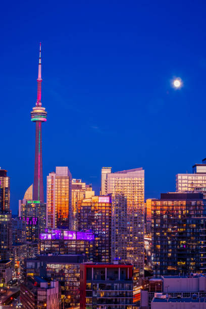 istock View of Toronto city at night 1301982406