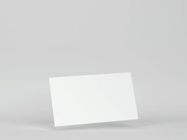 istock Blank business cards mockup 1301990813