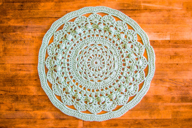 istock knitting, gorgeous light green centerpiece 1301997922