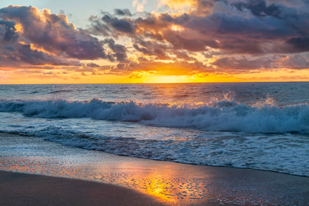 istock Amazing Sunset beach of Perth Western Australia 1301998619