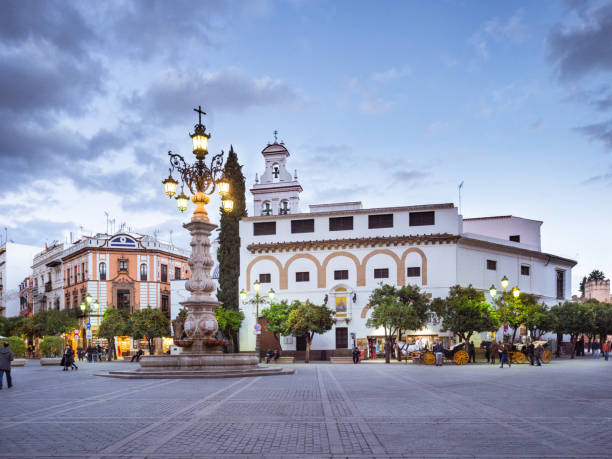 istock Plaza in Seville 1302018729
