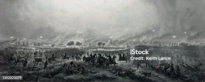 istock Battle of Gettysburg, 1863 1302023079