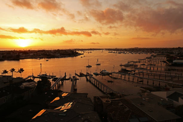 istock Beautiful sunset in Southern California 1302048205