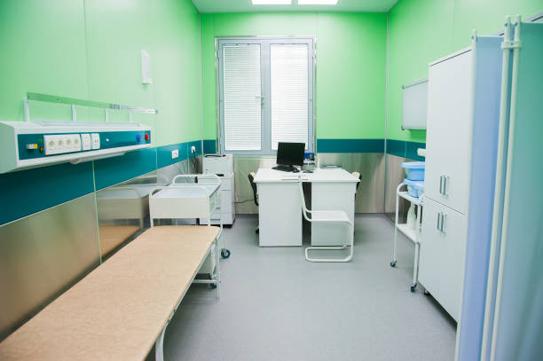 istock Interior of modern clinic 1302061461