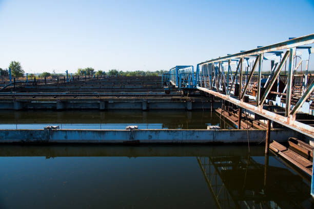 istock Municipal Wastewater Treatment Plant 1302061490