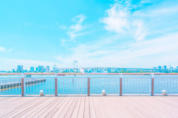 promenade in Odaiba, Tokyo
