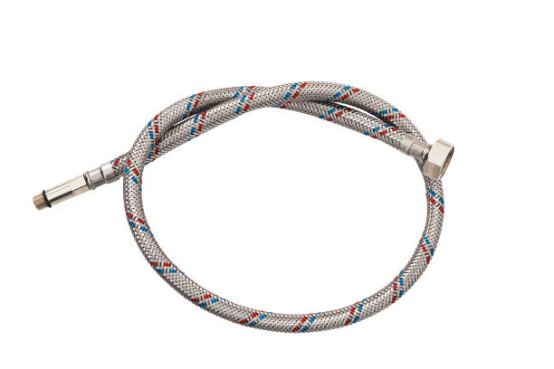 istock flexible hose for faucets and water supply isolated on white background 1302070136