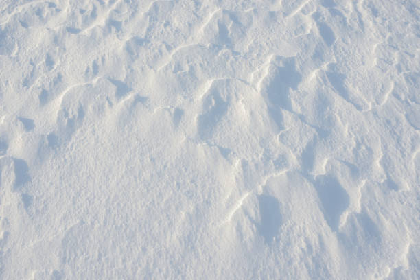 istock Fresh clean white snow background texture. Winter background with snowflakes and snow mounds. Snow lumps. Seasonal landscape details. 1302075954