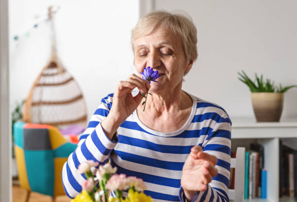 istock Senior woman at home 1302076163