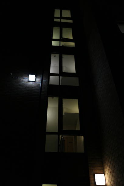 istock White light in the dark wall refection window 1302077510