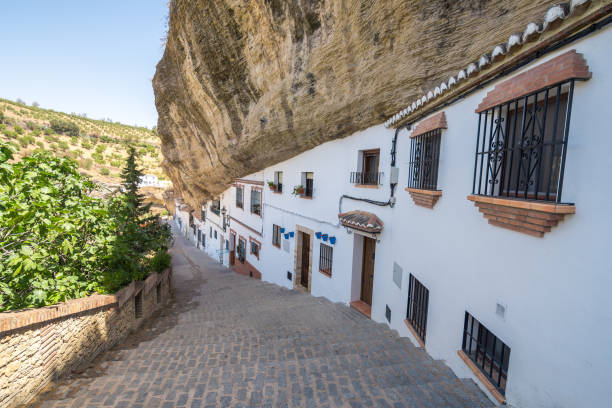beautiful streets of setenil de las bodegas, Spain
