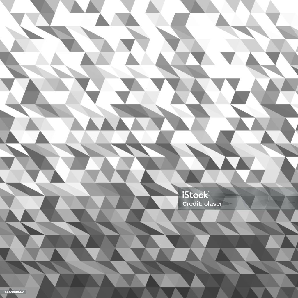 Gray Matrix Pattern Gray Shades Connected Triangles In Matrix Pattern Stock Illustration ...