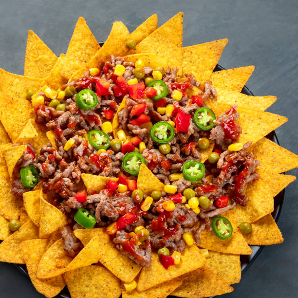 istock Delicious hispanic mexican meal board 1302081547
