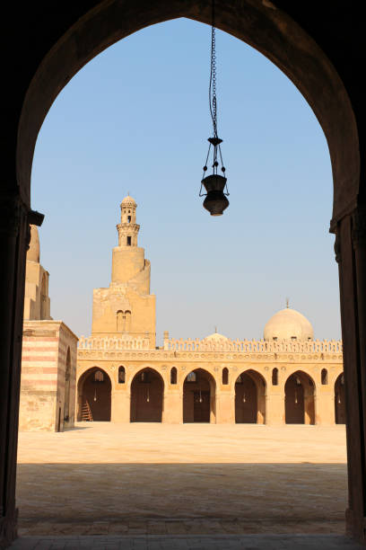 istock Square in the Ibn Tulun Mosque in Cairo, Egypt 1302081665