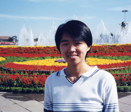 1990 China Young Girl Fotos de la vida real photo