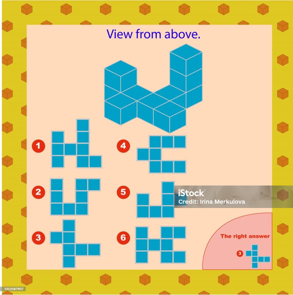 Logic Puzzles Using Spatial Directions Logical Educational Game For Children And Adults Puzzle The Development ...